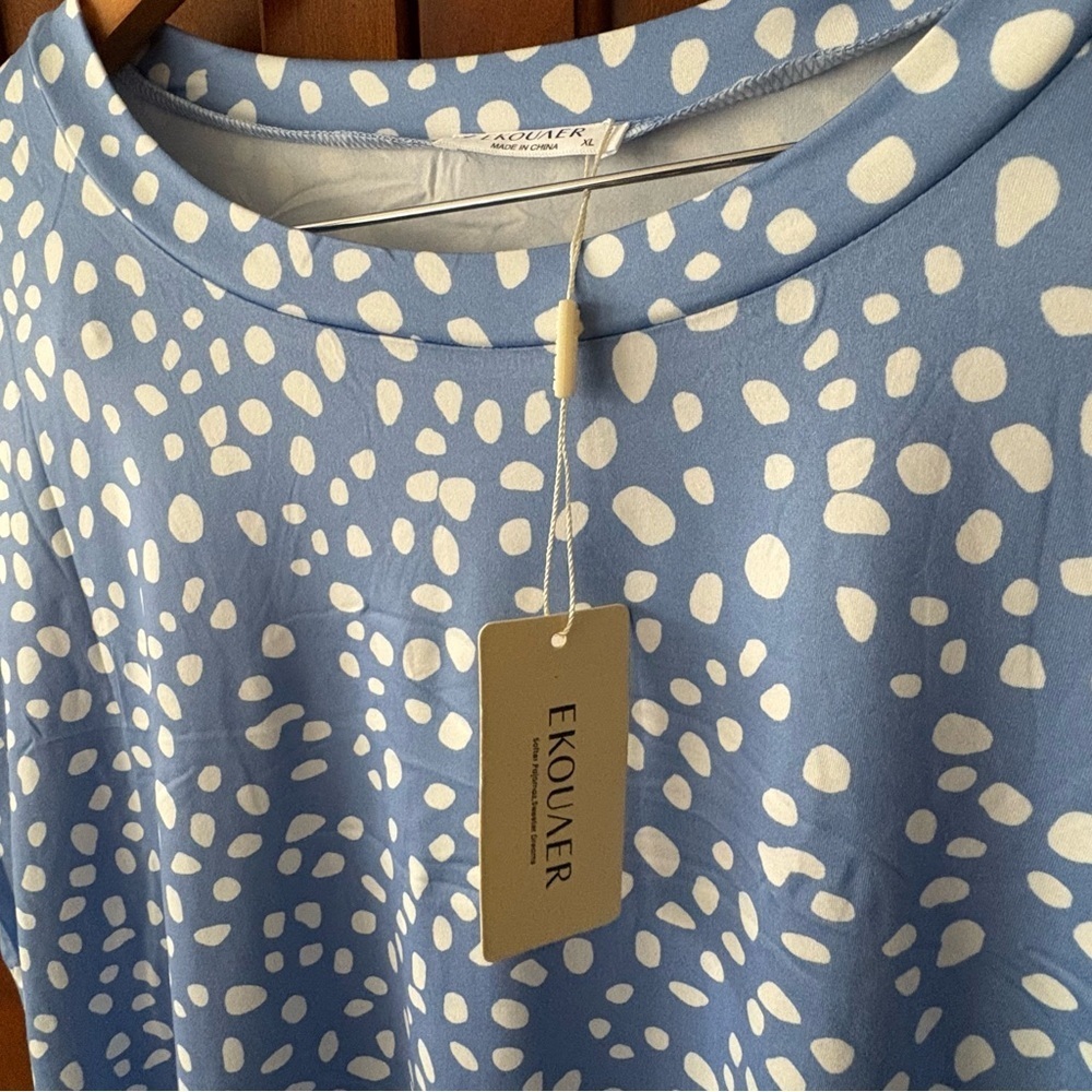 Blue and White Patterned pajamas‎ - Picture 2 of 7